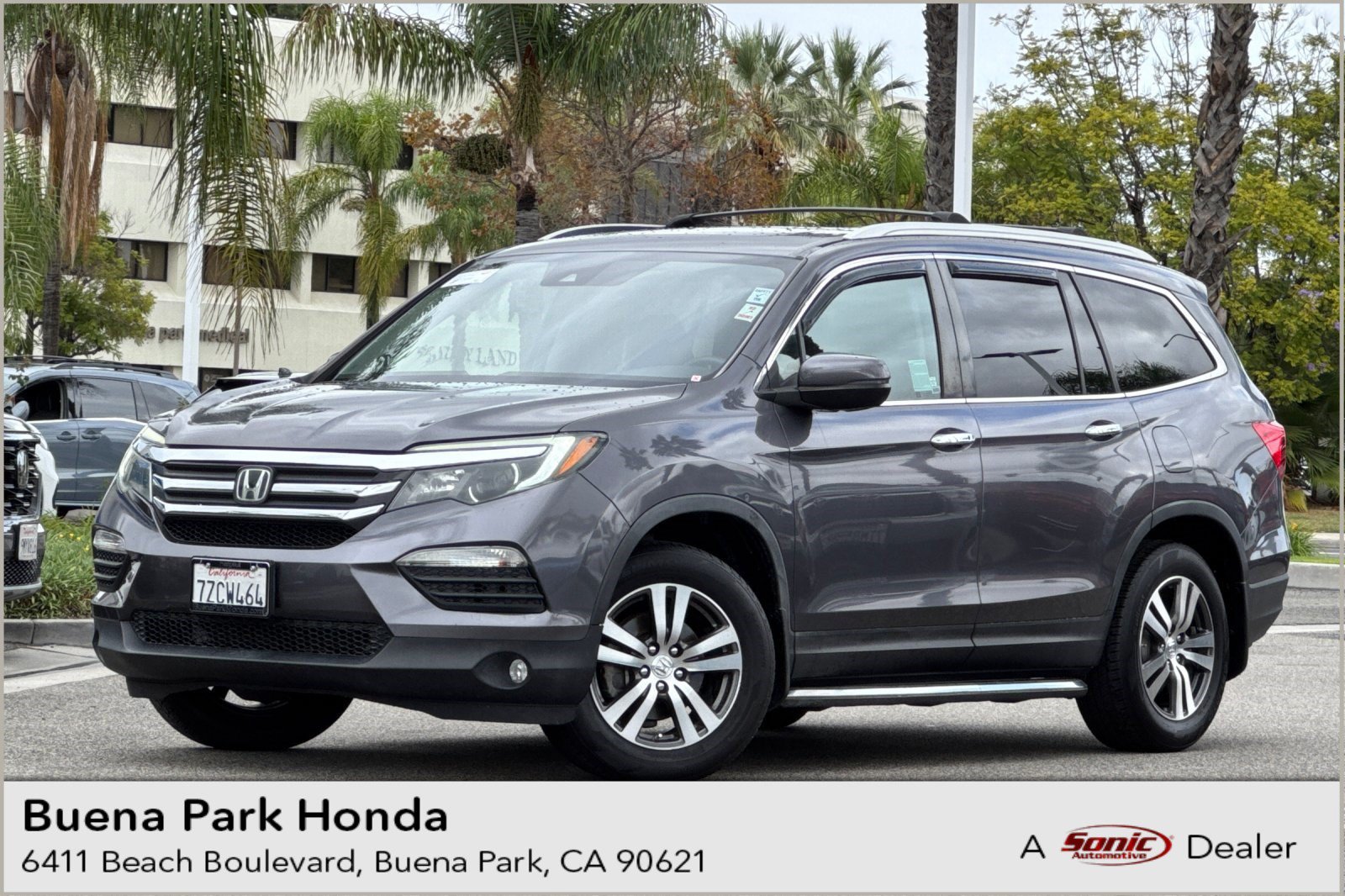 Used 2017 Honda Pilot EX-L SUV for Sale in Ontario, CA