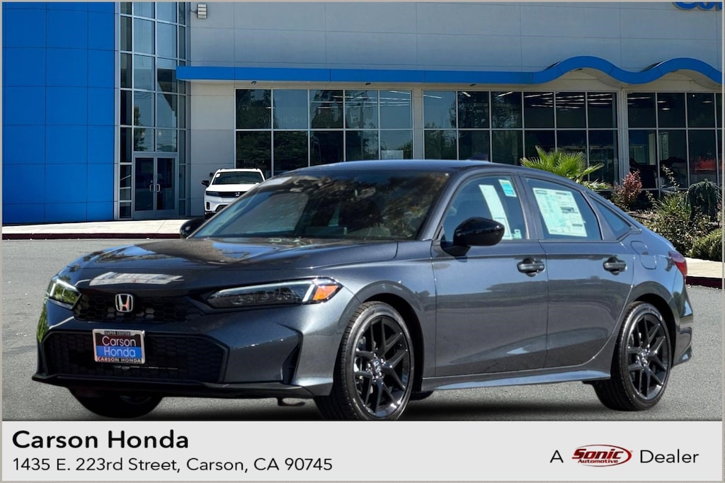 New 2026 Honda Civic Sport Sedan