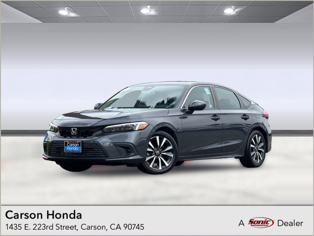 Certified 2023 Honda Civic EX-L Hatchback