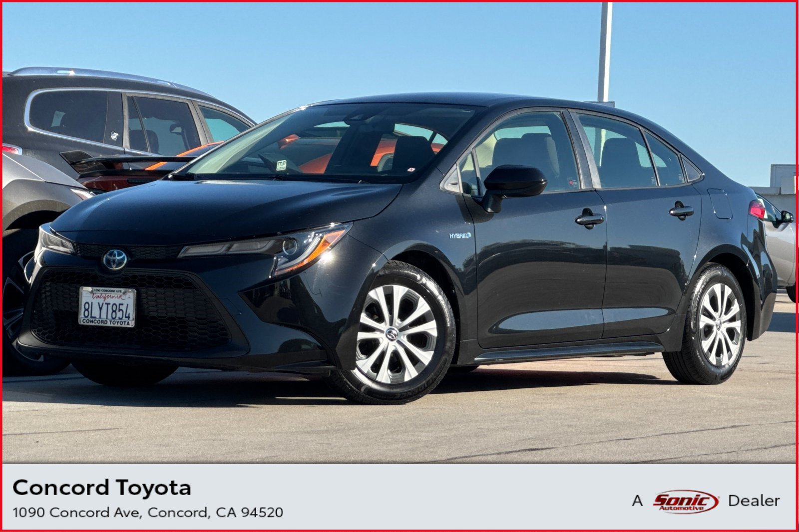 Certified 2020 Toyota Corolla Hybrid Hybrid LE Sedan