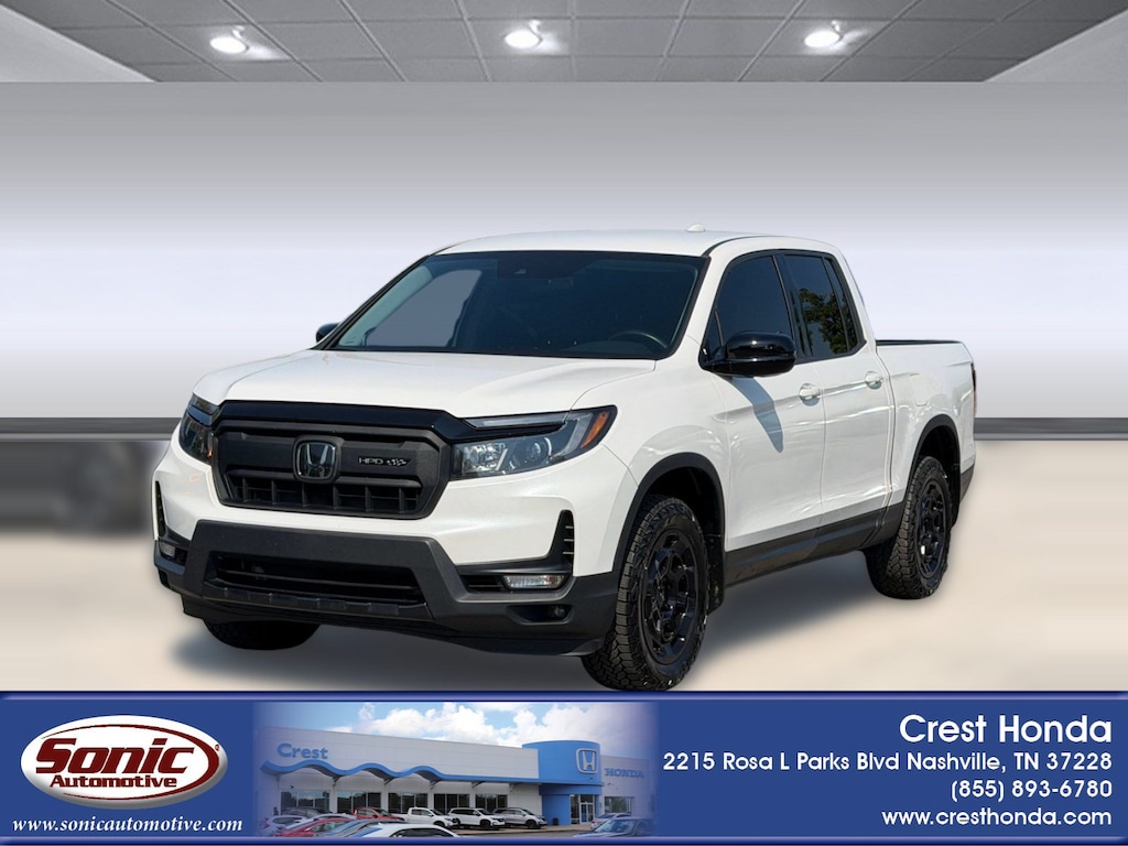 Certified 2025 Honda Ridgeline Sport+ Truck Crew Cab