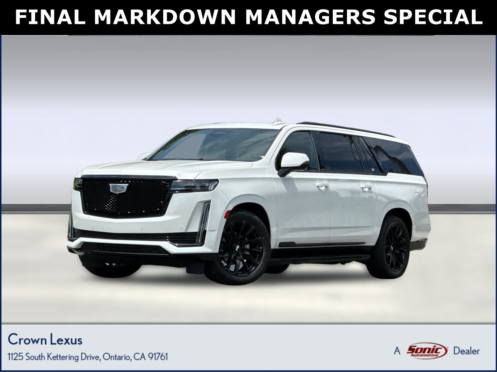 2024 Cadillac Escalade ESV Sport Platinum