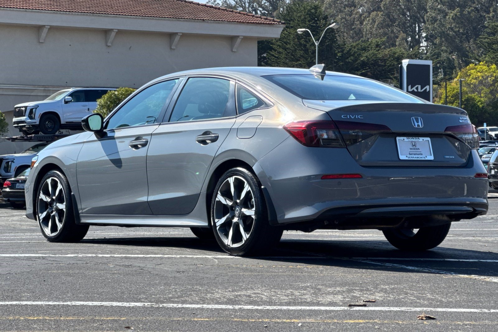Certified 2025 Honda Civic Hybrid Sport Touring Sedan