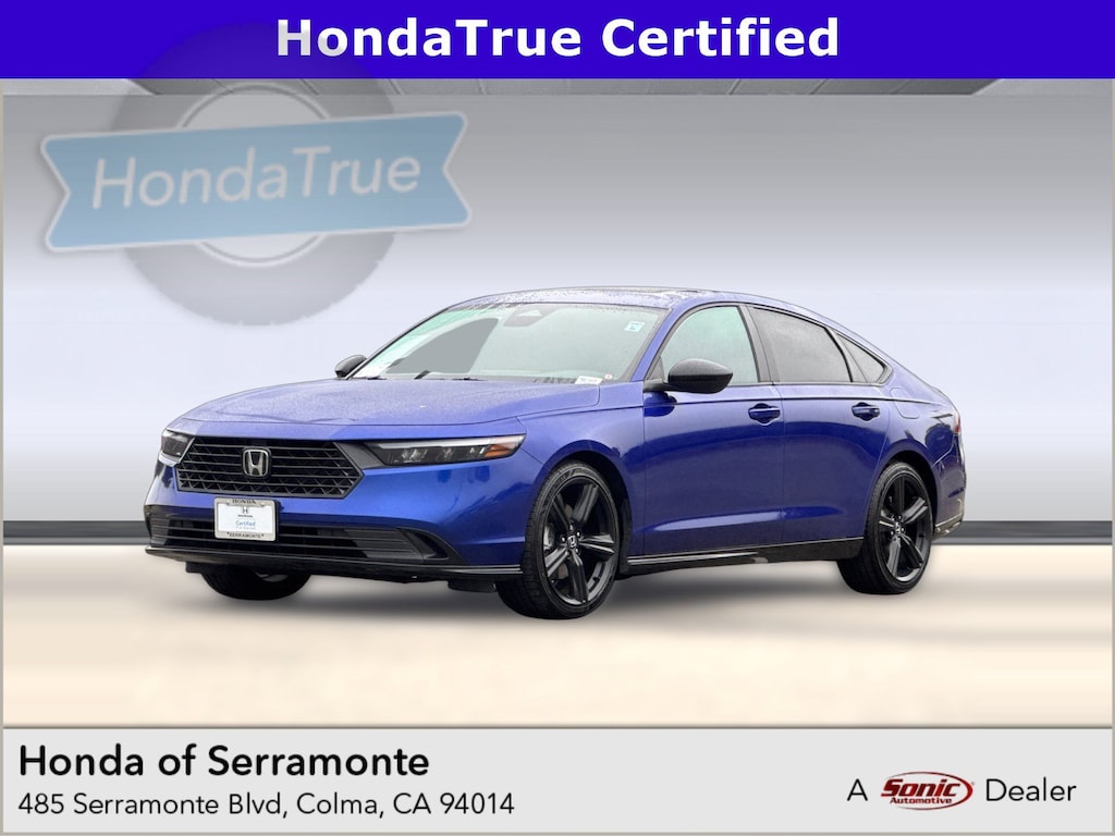 Certified 2025 Honda Accord Hybrid Sport-L Sedan