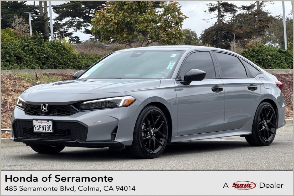 Certified 2025 Honda Civic Sport Sedan