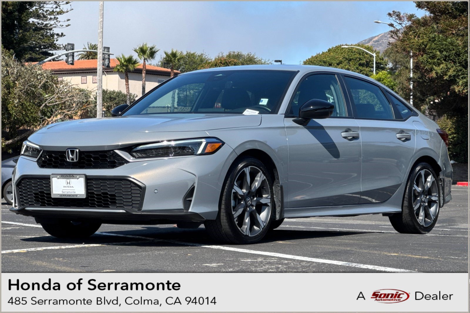 Certified 2025 Honda Civic Hybrid Sport Touring Sedan