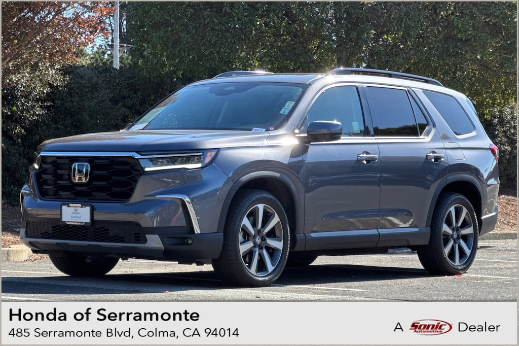 Certified 2025 Honda Pilot Touring+ SUV
