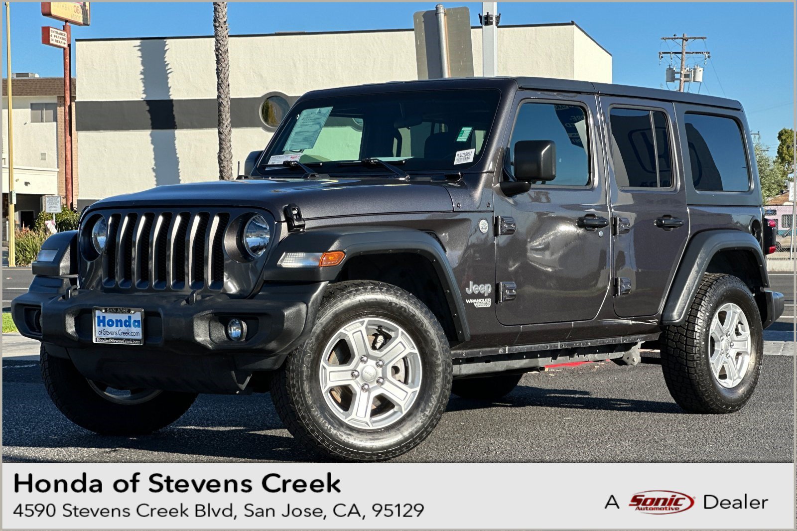 2018 Jeep All-New Wrangler Unlimited Sport S