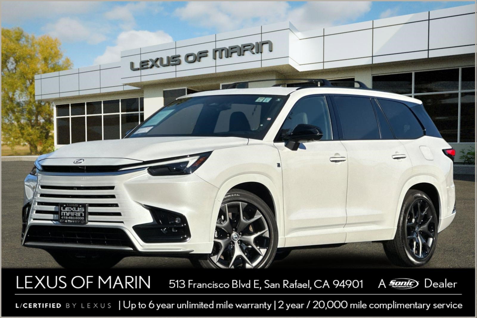Certified 2026 Lexus TX 500h F SPORT Performance Premium SUV