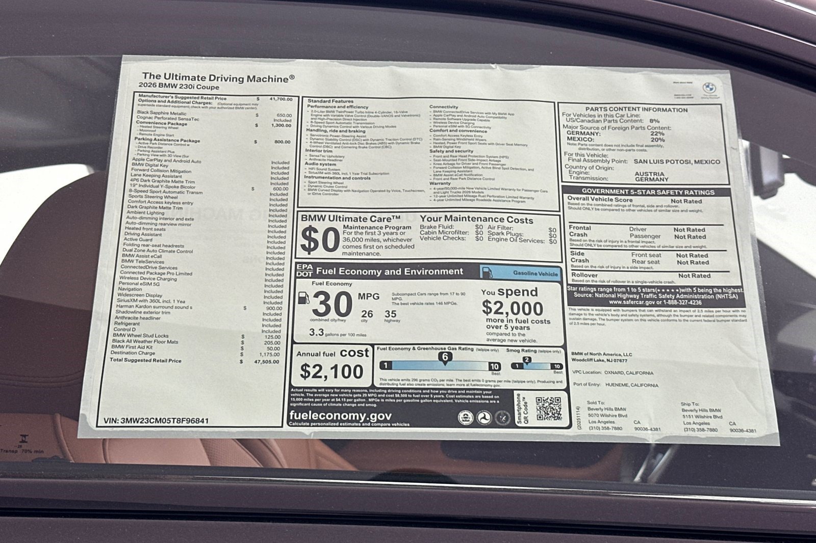 2026 BMW 2 Series 230i - Photo 29