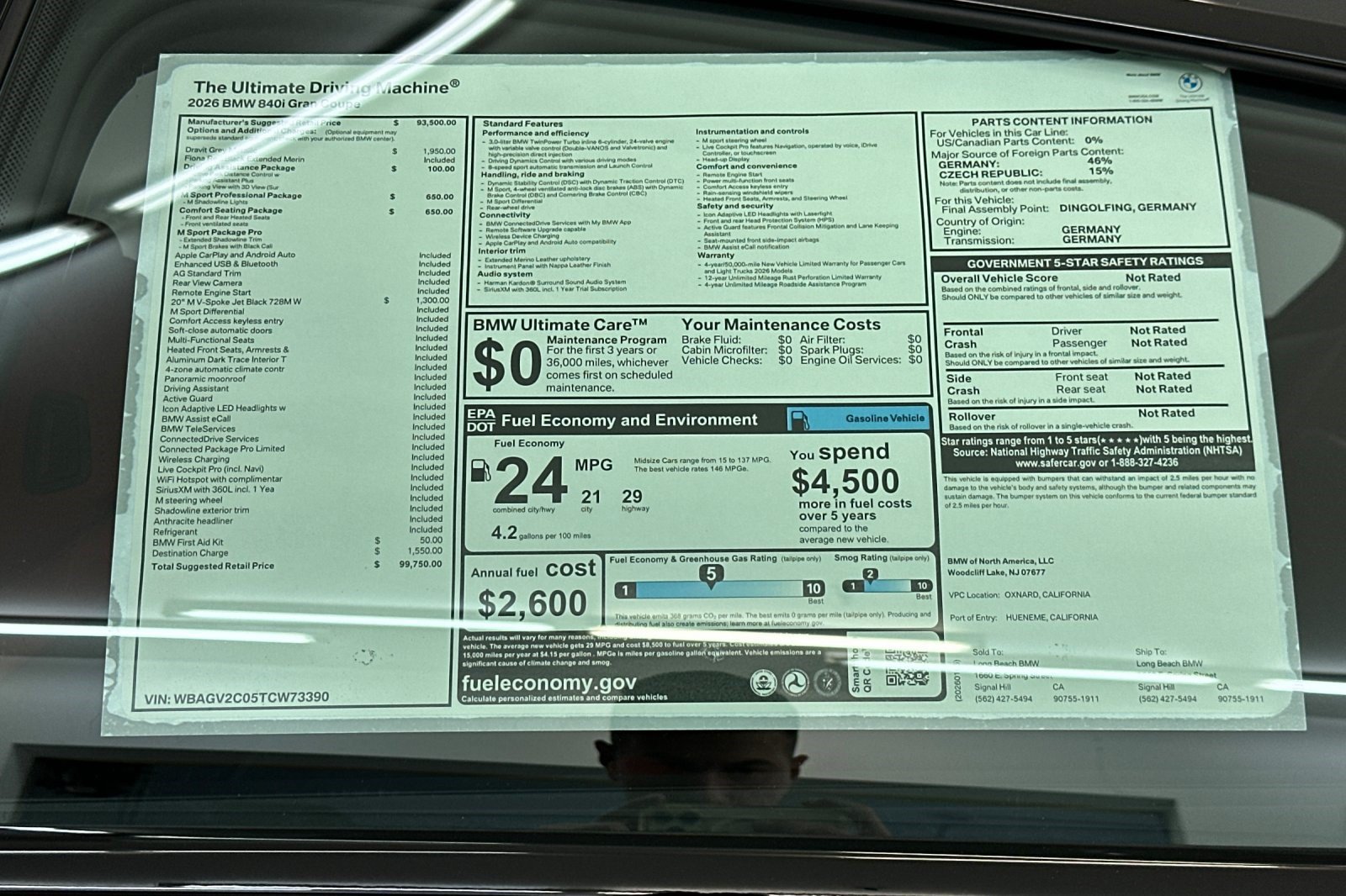 2026 BMW 8 Series 840i - Photo 28