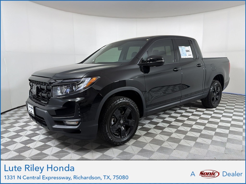 New 2026 Honda Ridgeline Black Edition Truck Crew Cab