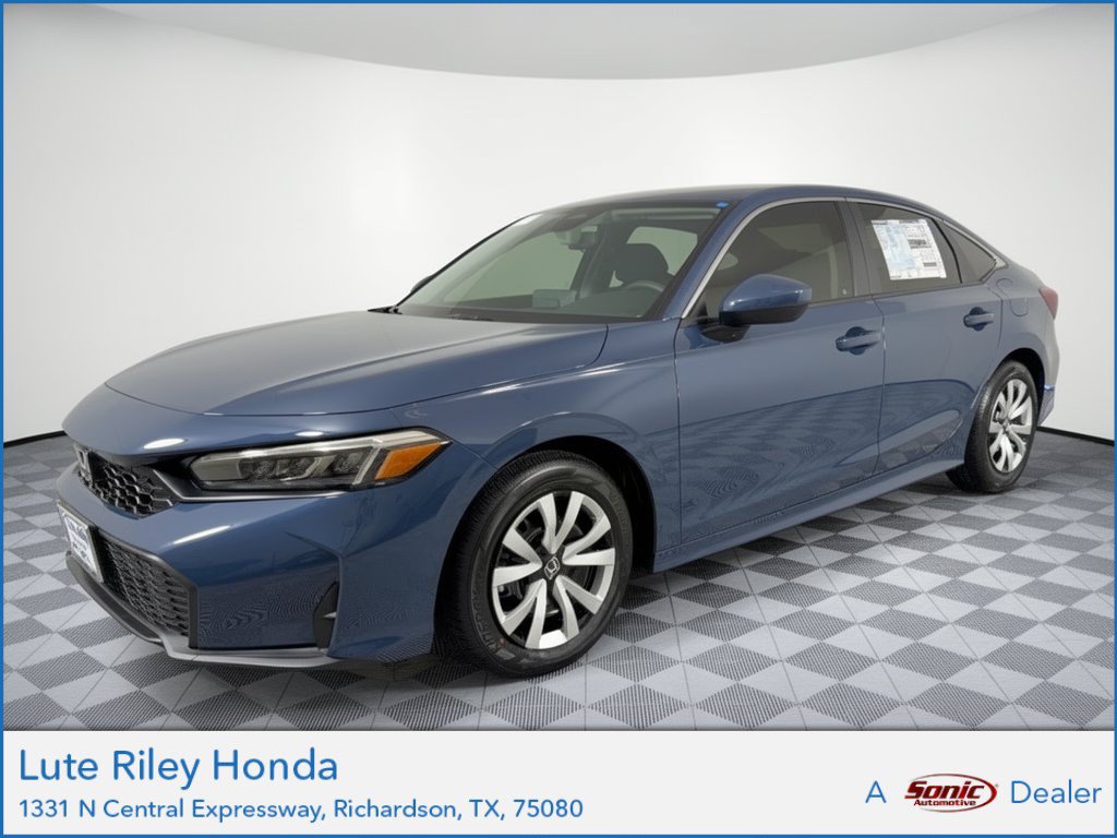 New 2026 Honda Civic Sedan LX LX CVT