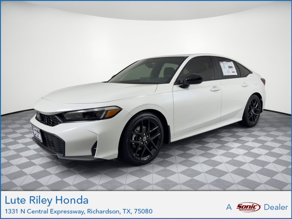 New 2026 Honda Civic Sedan Sport Sport CVT