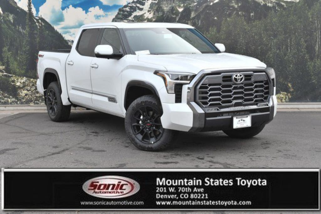 New 2026 Toyota Tundra Platinum Truck