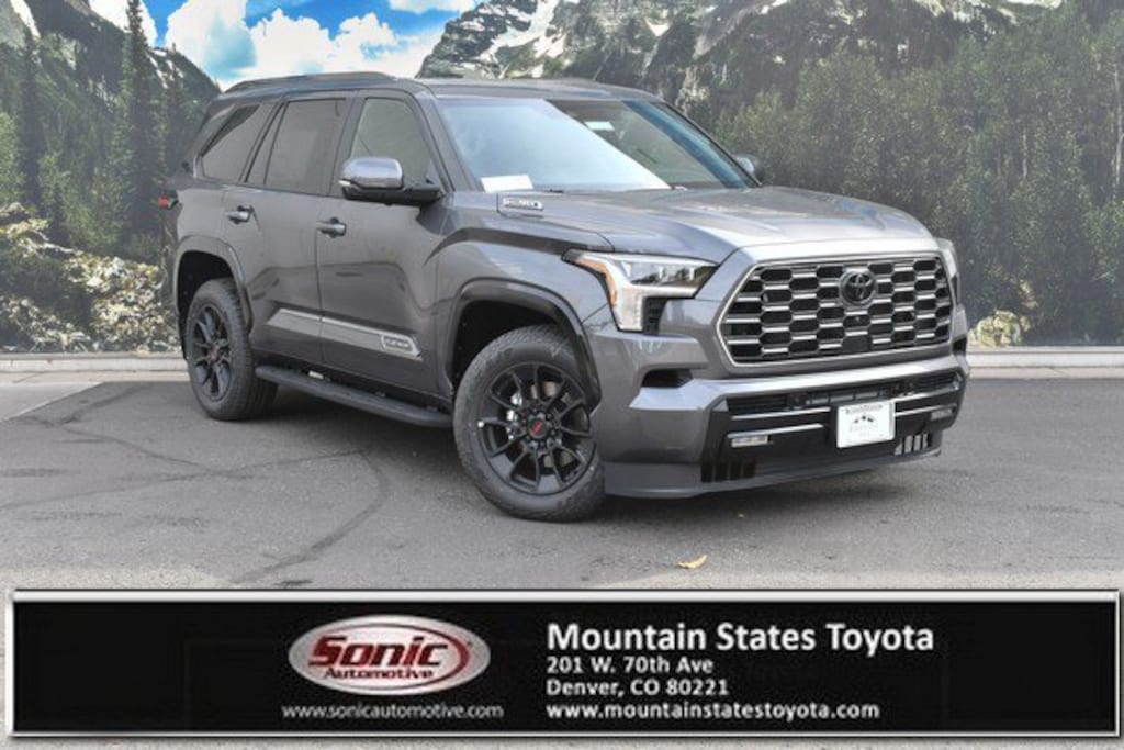 New 2026 Toyota Sequoia Platinum PLT HYBRID