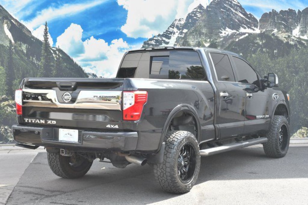Used 2017 Nissan Titan XD Platinum Reserve Diesel Truck Crew Cab