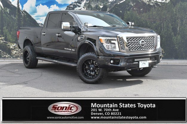 2017 Nissan Titan XD Platinum Reserve Diesel Truck Crew Cab