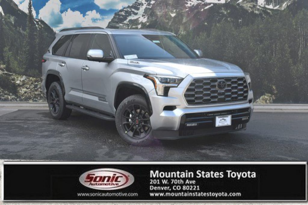 New 2026 Toyota Sequoia Platinum PLT HYBRID