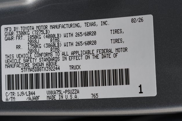 2026 Toyota Tundra 1794 Edition - Photo 17