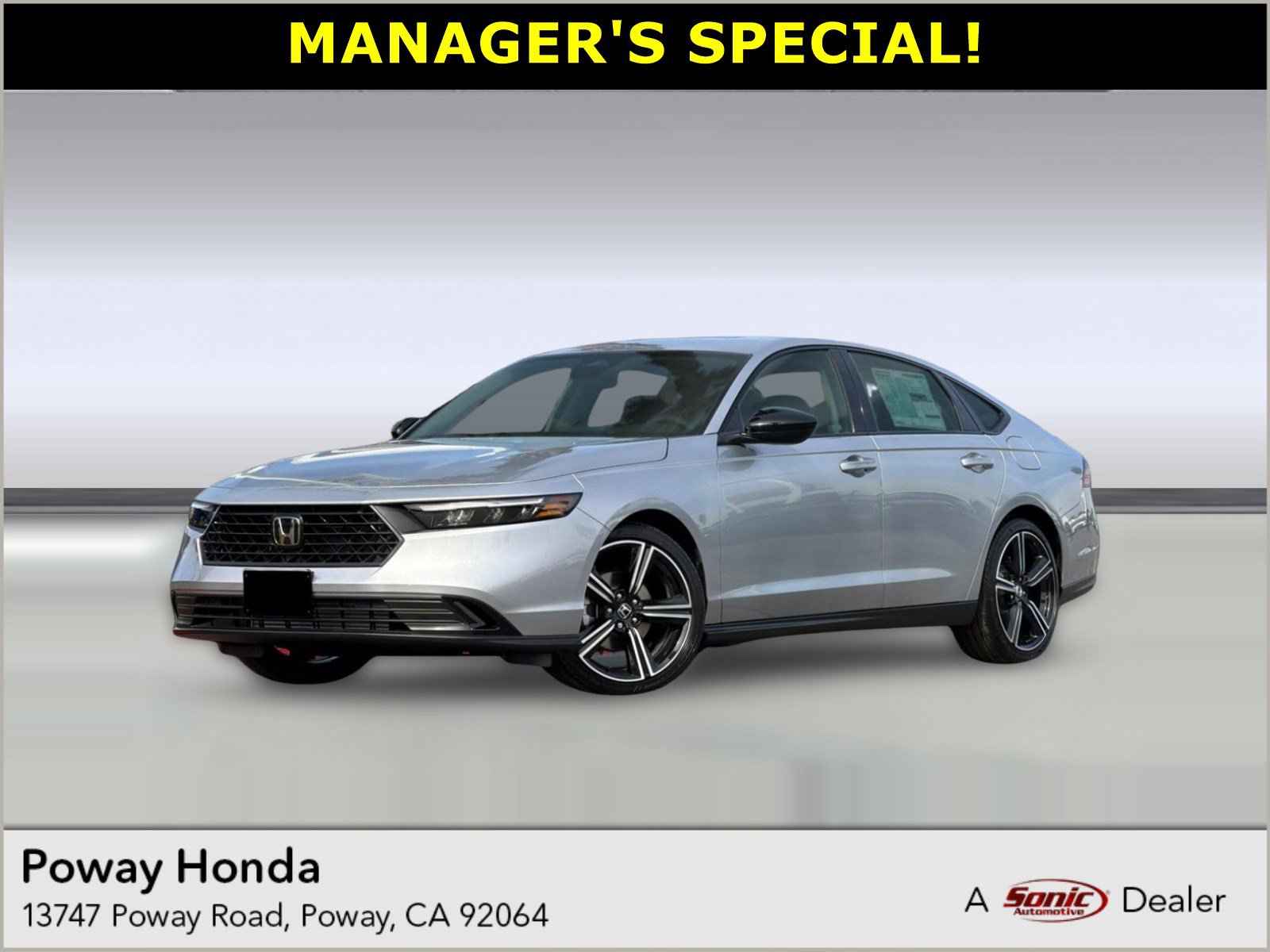 2026 Honda Accord SE Sedan