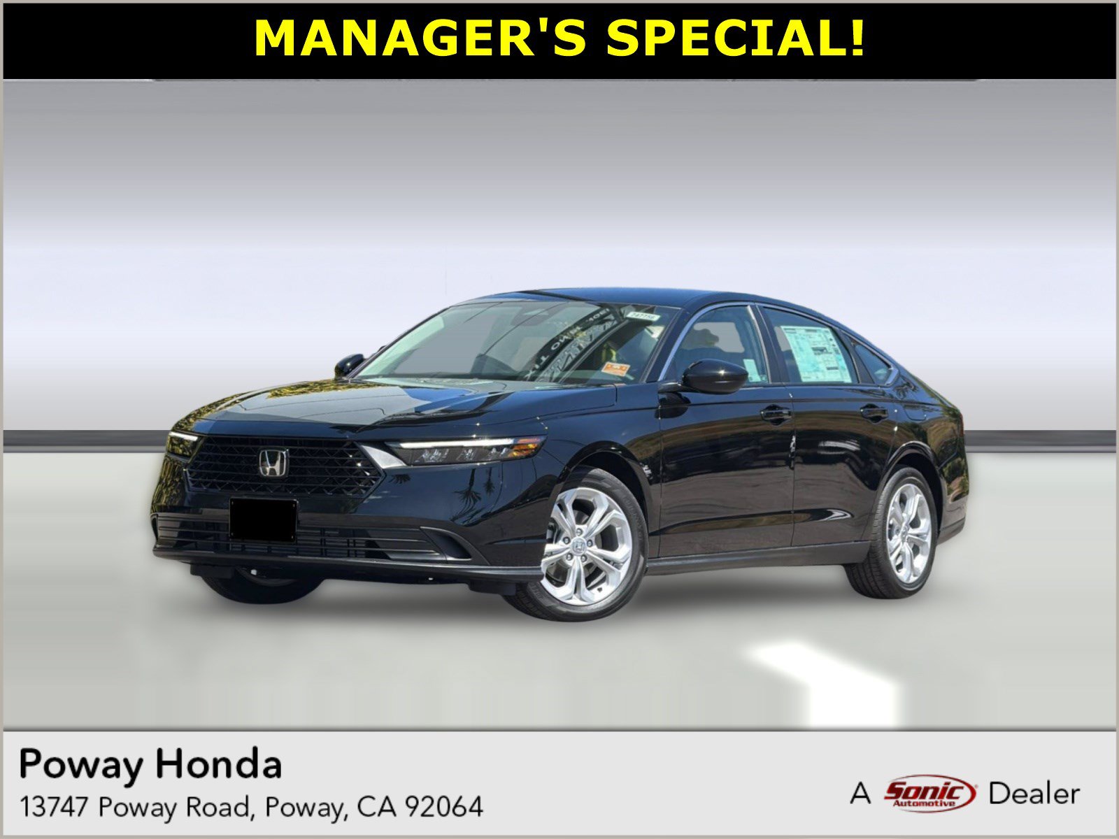 2026 Honda Accord LX Sedan