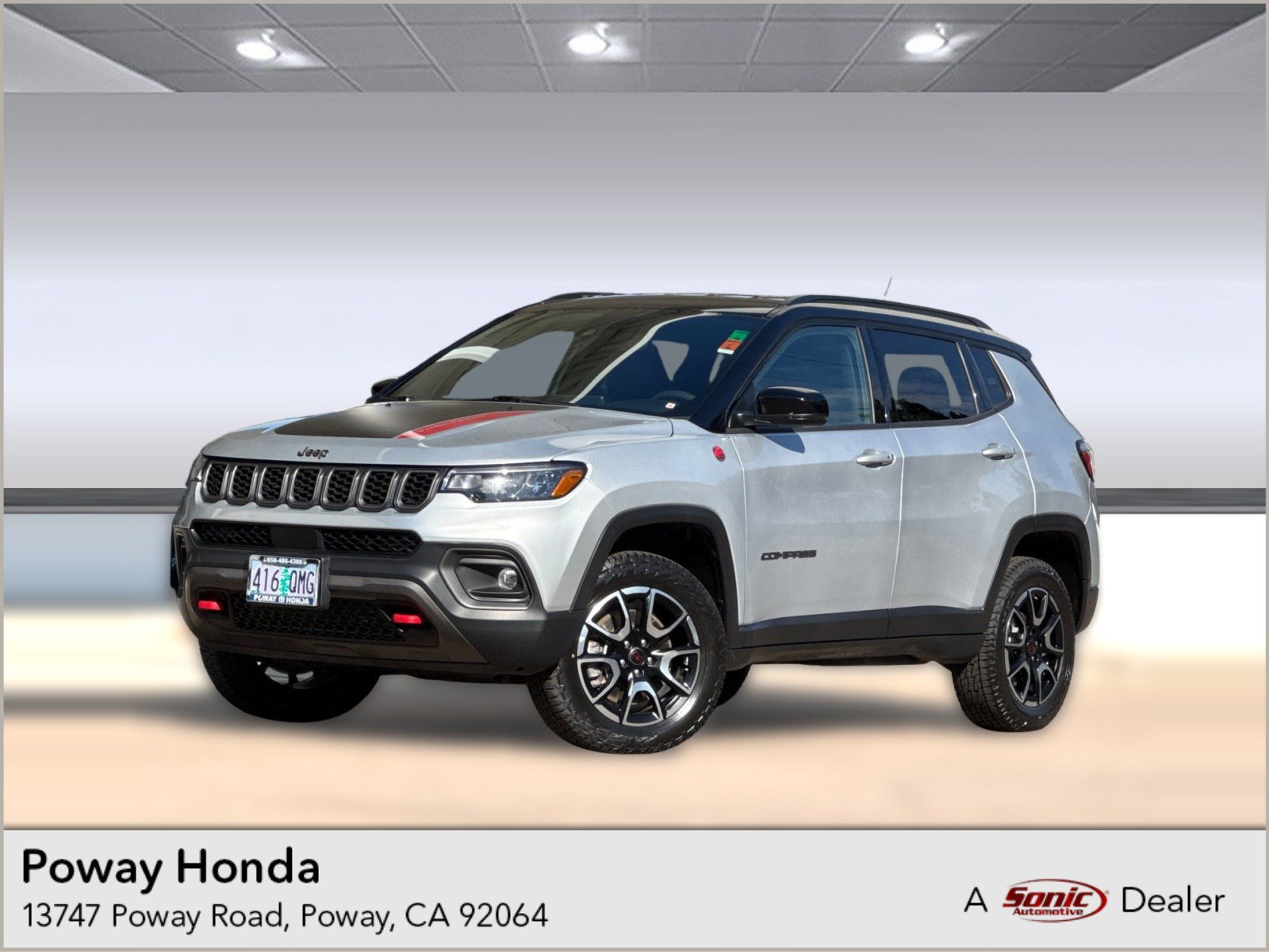 Used 2025 Jeep Compass Trailhawk SUV for Sale in Ontario, CA