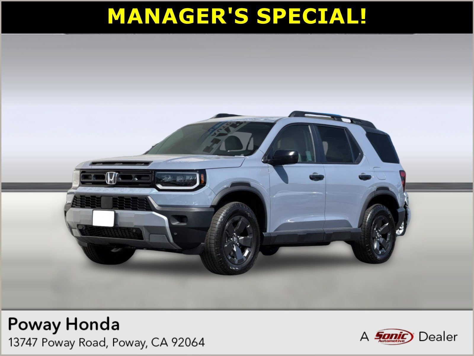 2026 Honda Passport RTL SUV