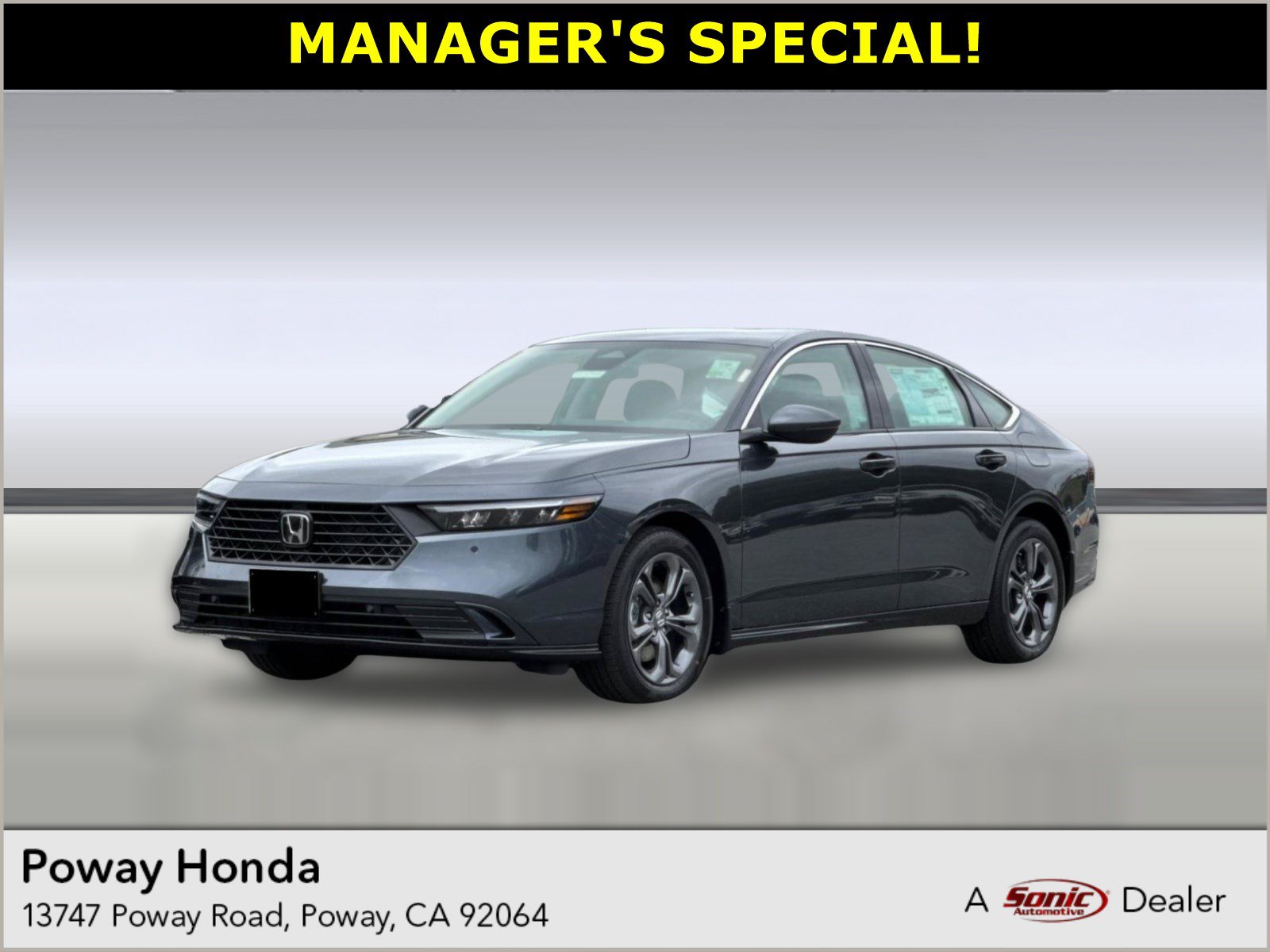 2026 Honda Accord Hybrid EX-L Sedan