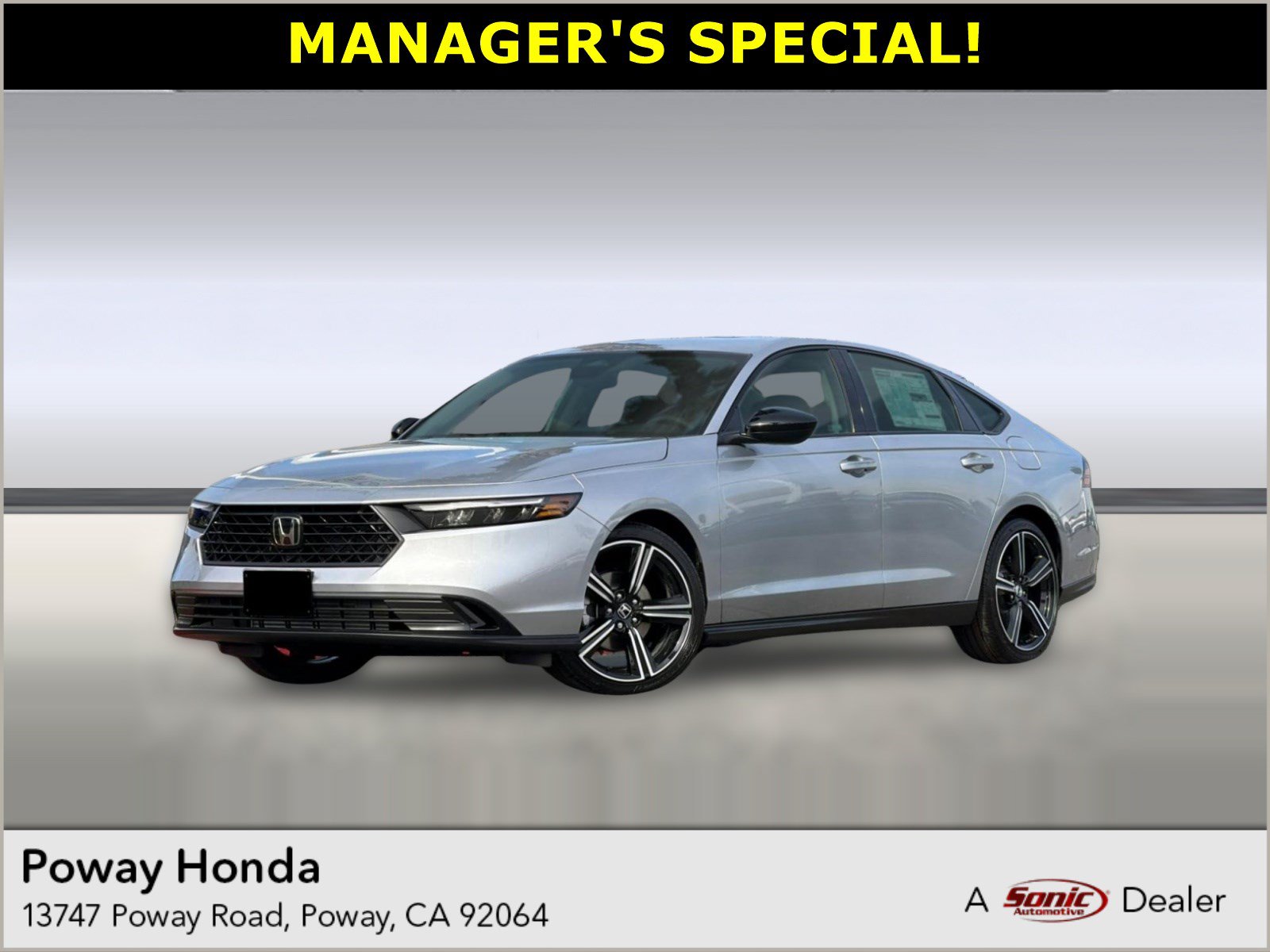 2026 Honda Accord SE Sedan
