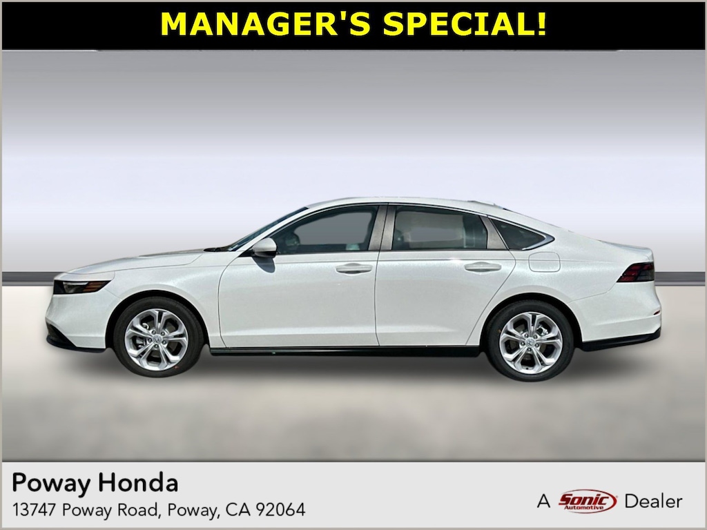New 2026 Honda Accord LX Sedan
