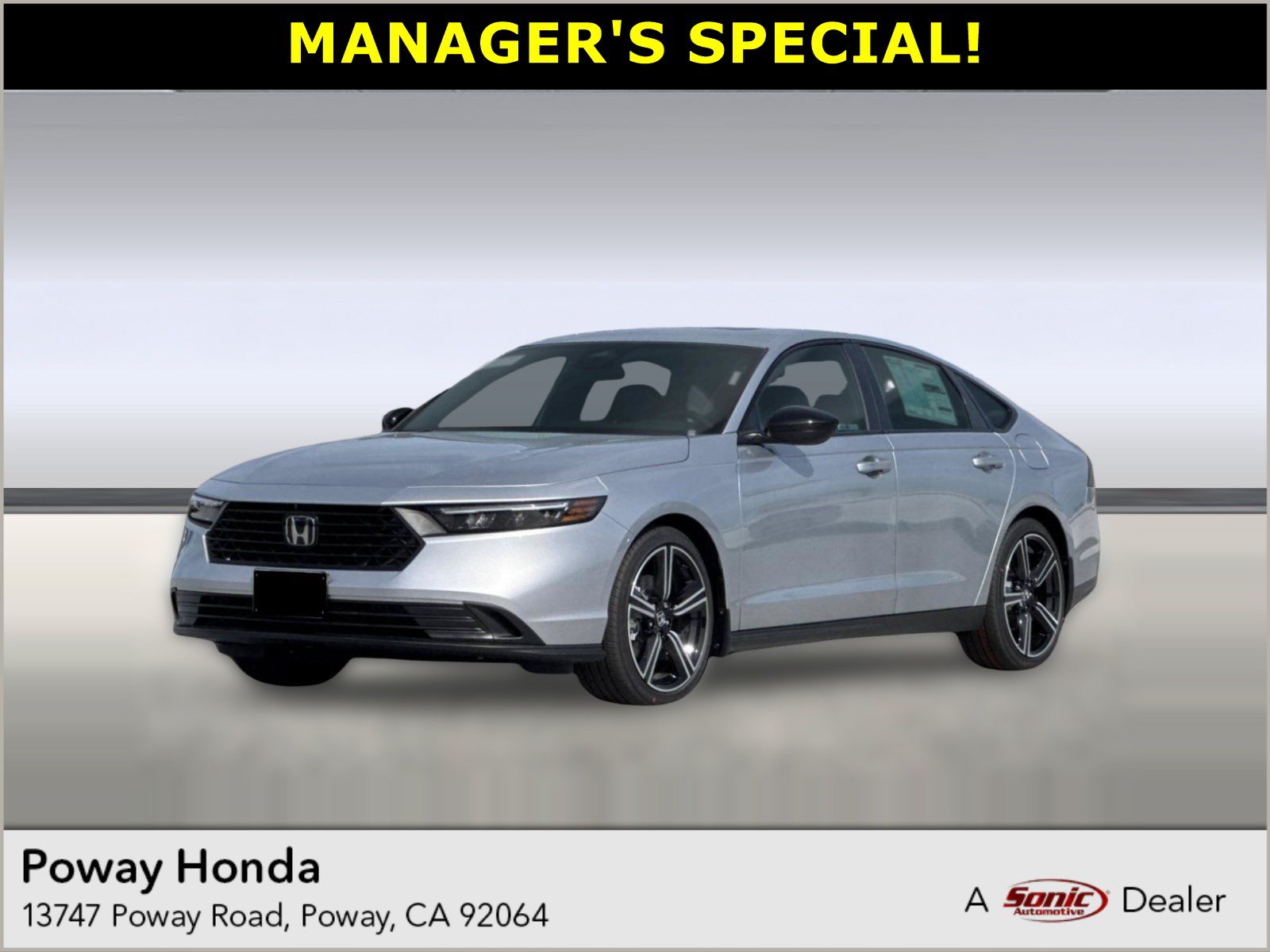 2026 Honda Accord Hybrid Sport Sedan
