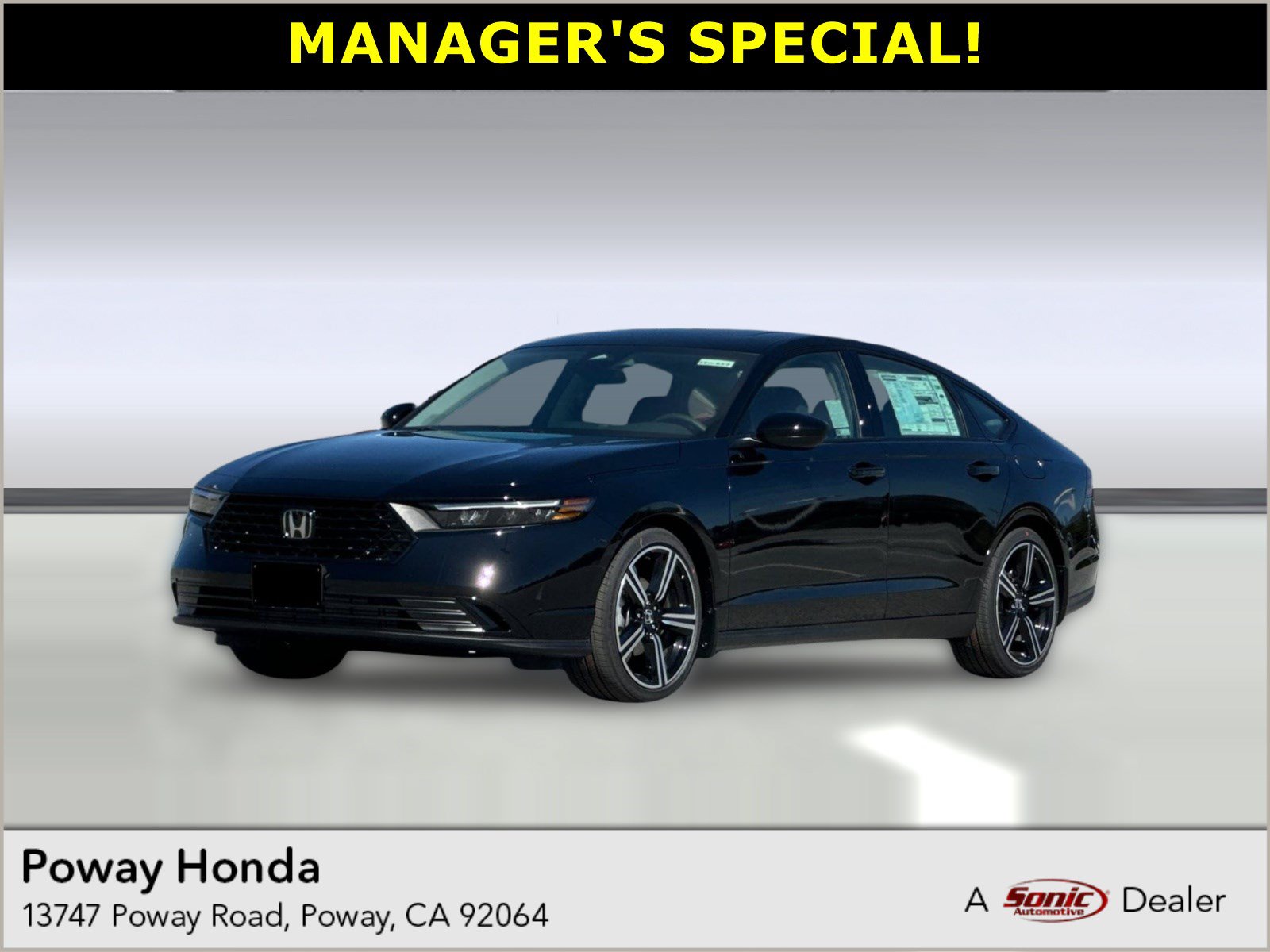 2026 Honda Accord SE Sedan