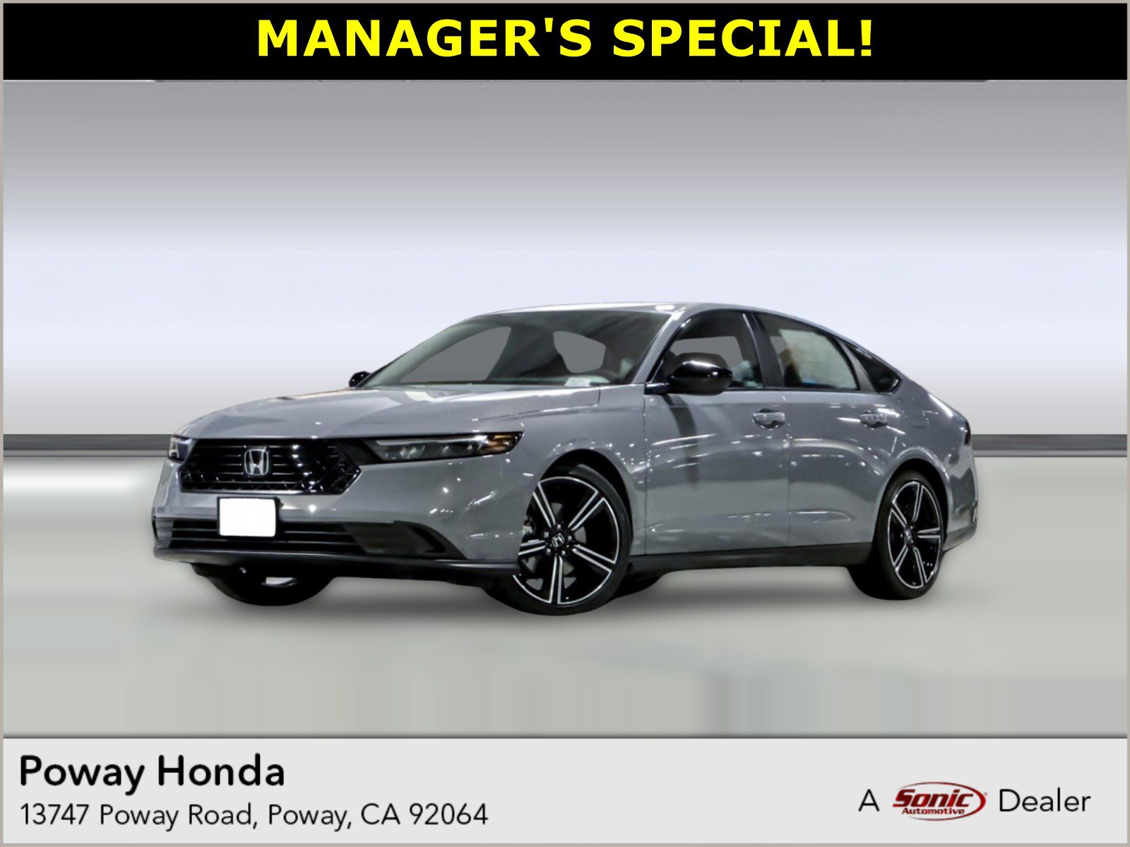 2026 Honda Accord Hybrid Sport Sedan
