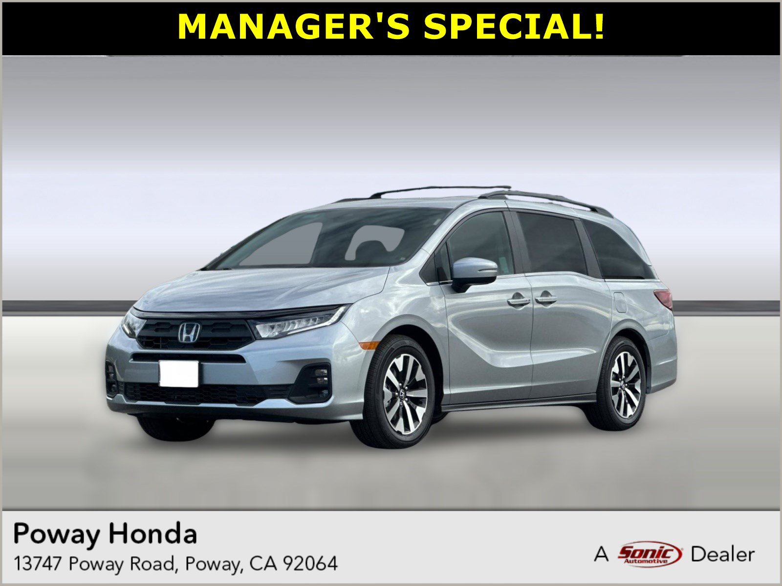 2026 Honda Odyssey EX-L Van Passenger