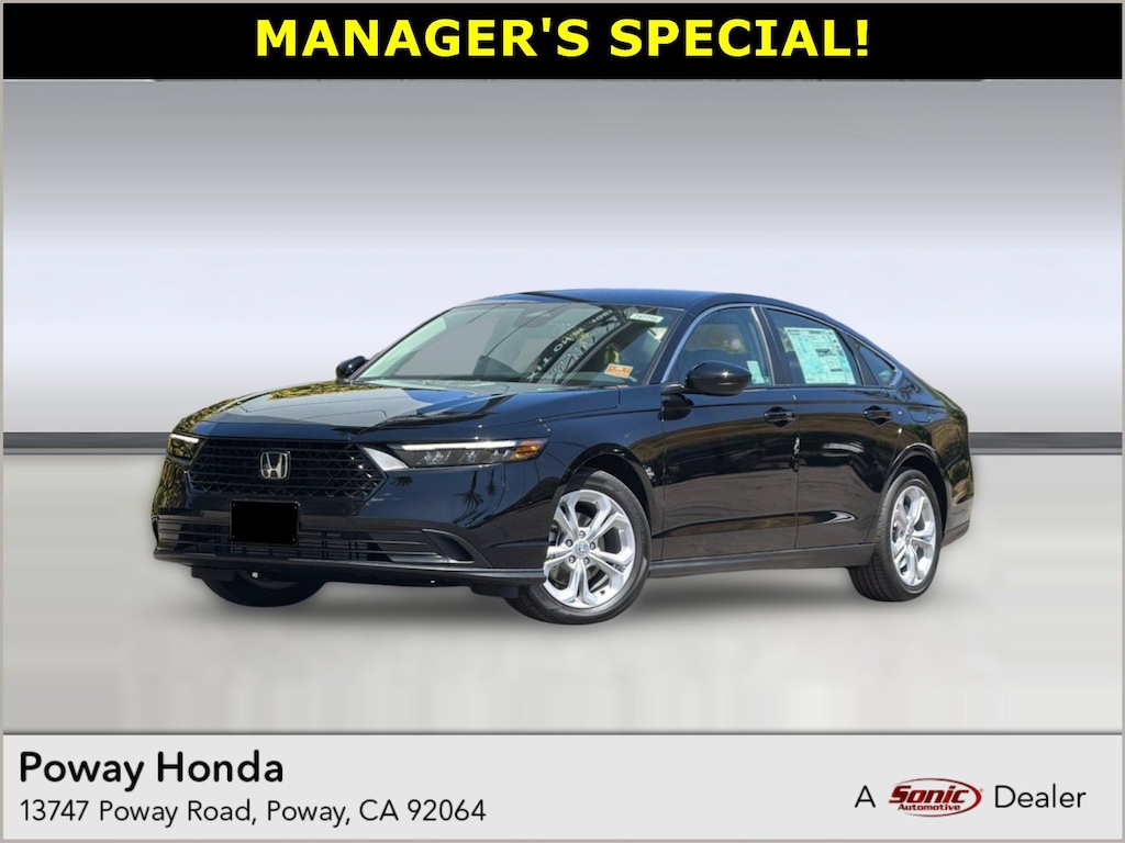 New 2026 Honda Accord LX Sedan