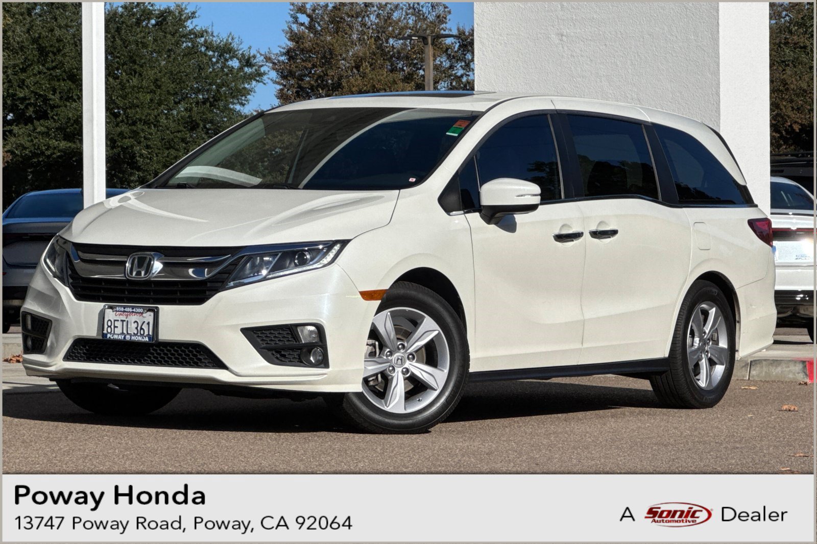 Used 2018 Honda Odyssey EX-L Van for Sale in Ontario, CA