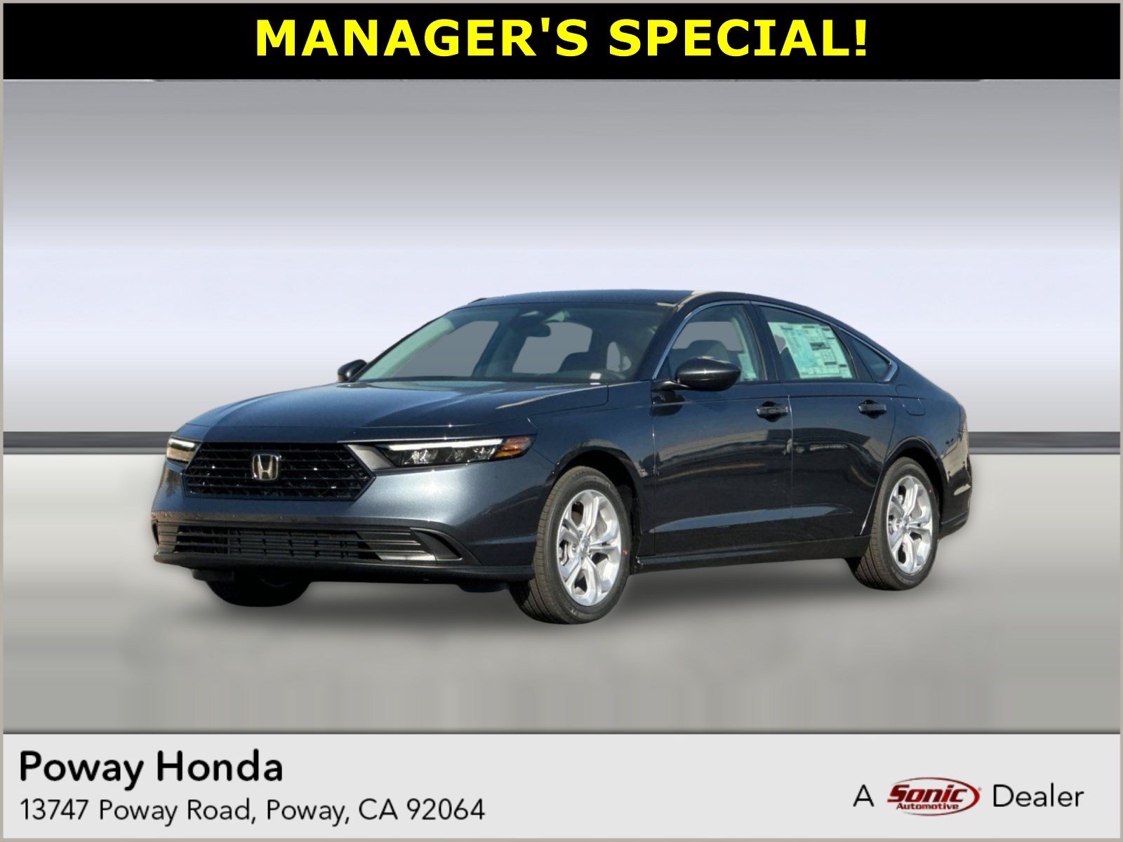 2026 Honda Accord LX Sedan