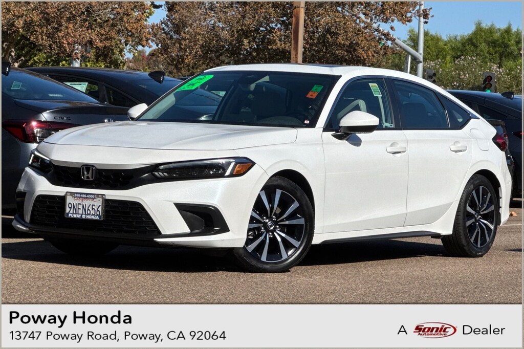 Used 2024 Honda Civic EX-L Hatchback