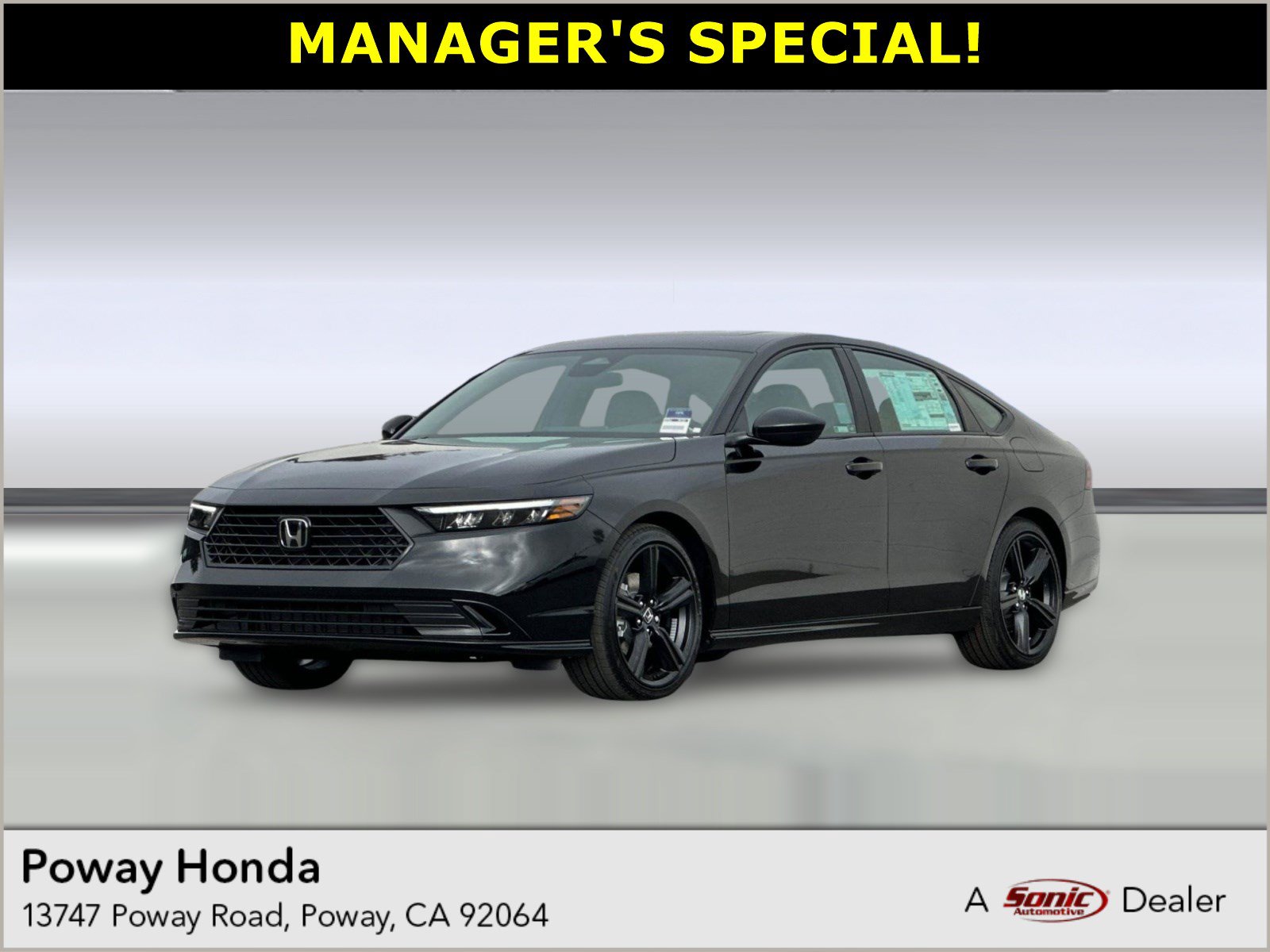 2026 Honda Accord Hybrid Sport-L Sedan