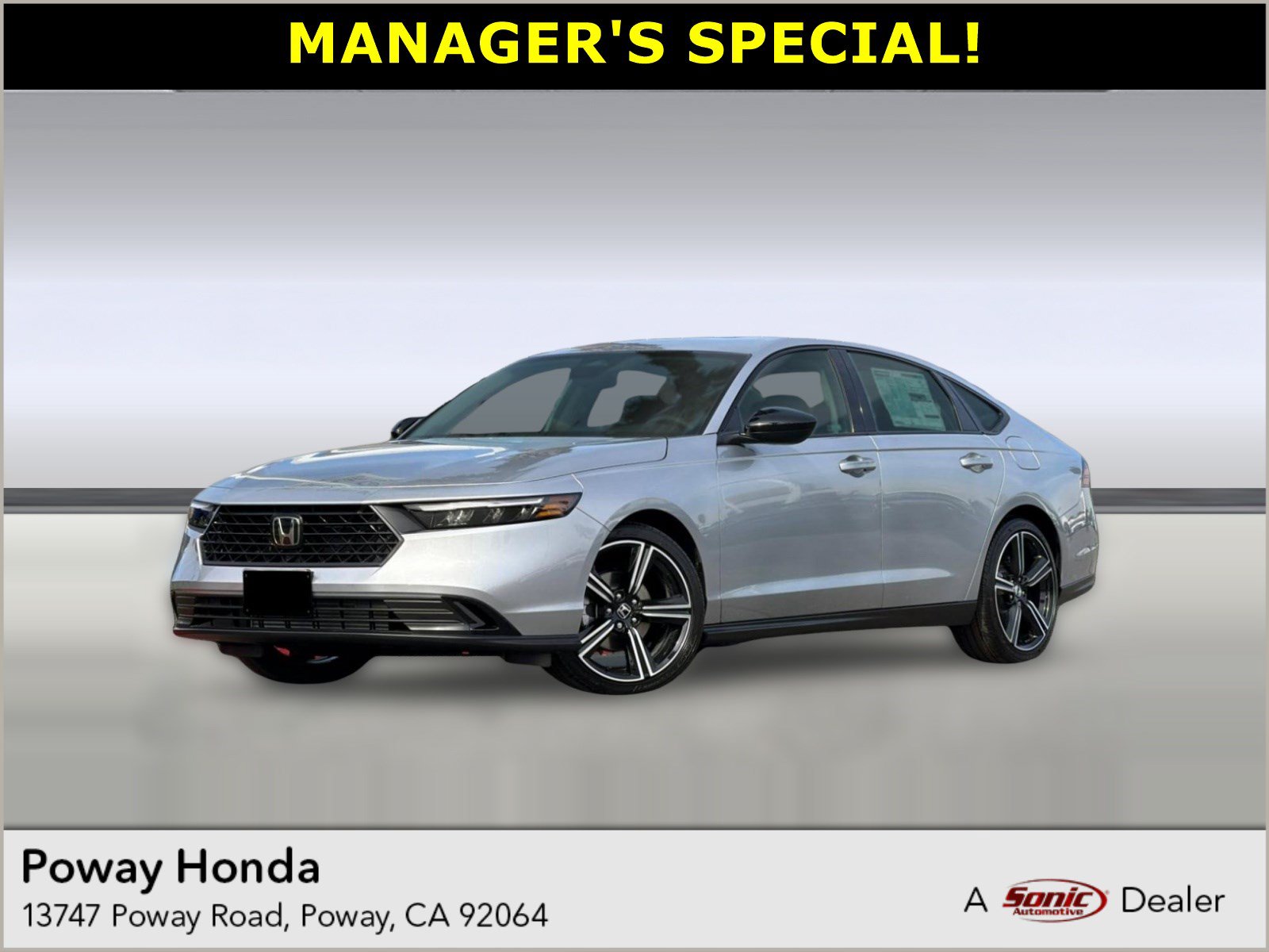 2026 Honda Accord SE Sedan