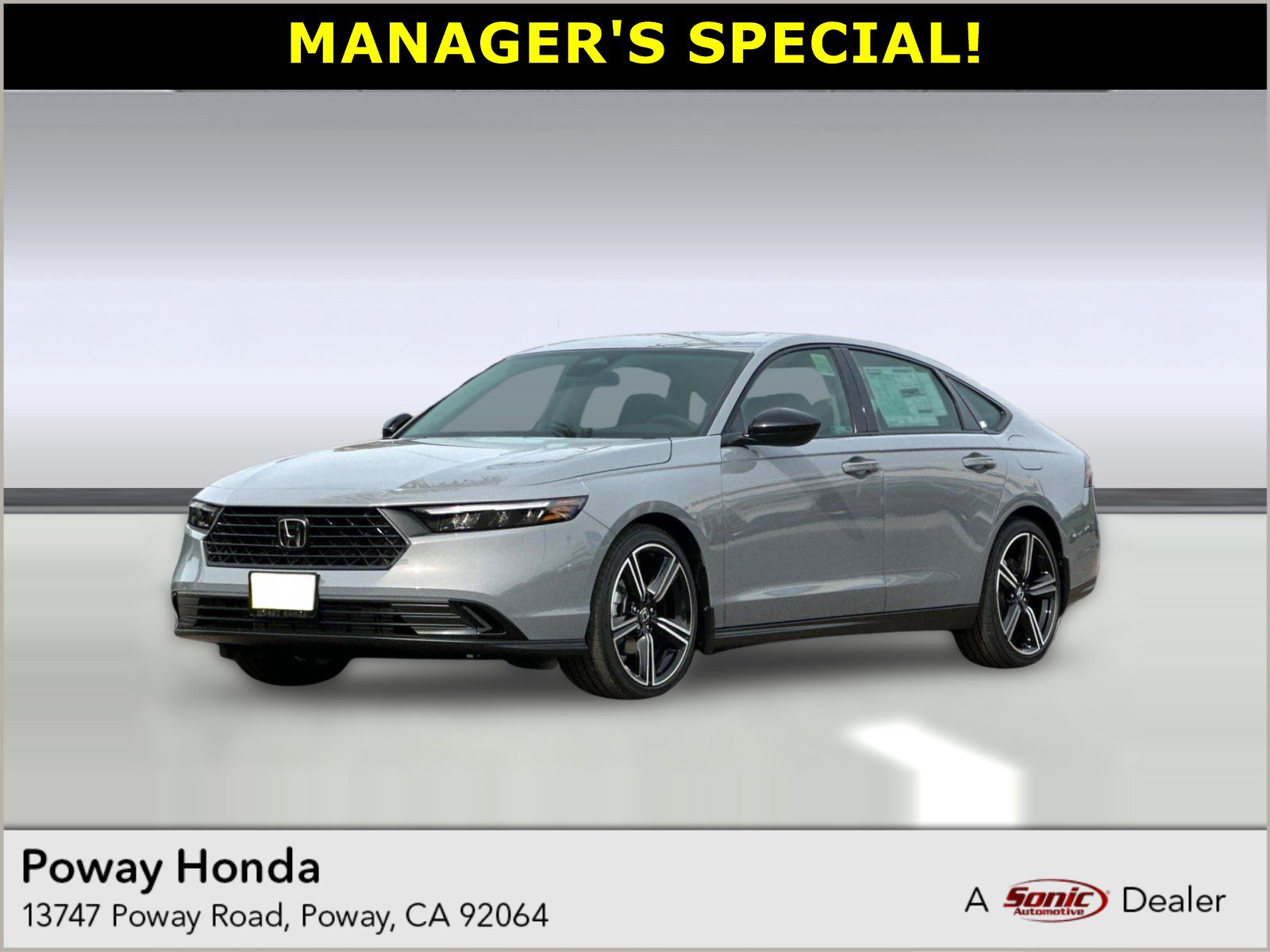 2026 Honda Accord SE Sedan