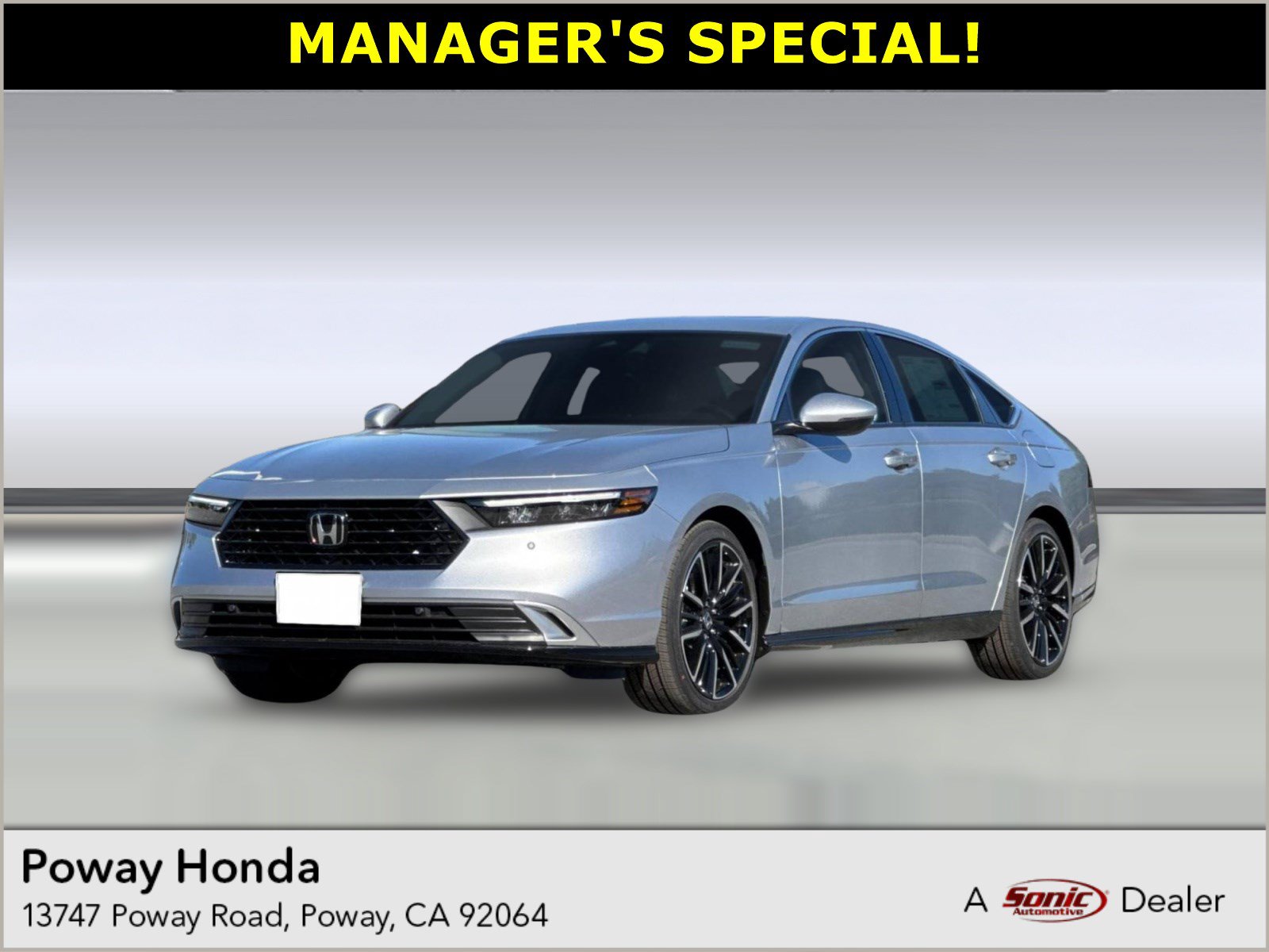 2026 Honda Accord Hybrid Touring Sedan