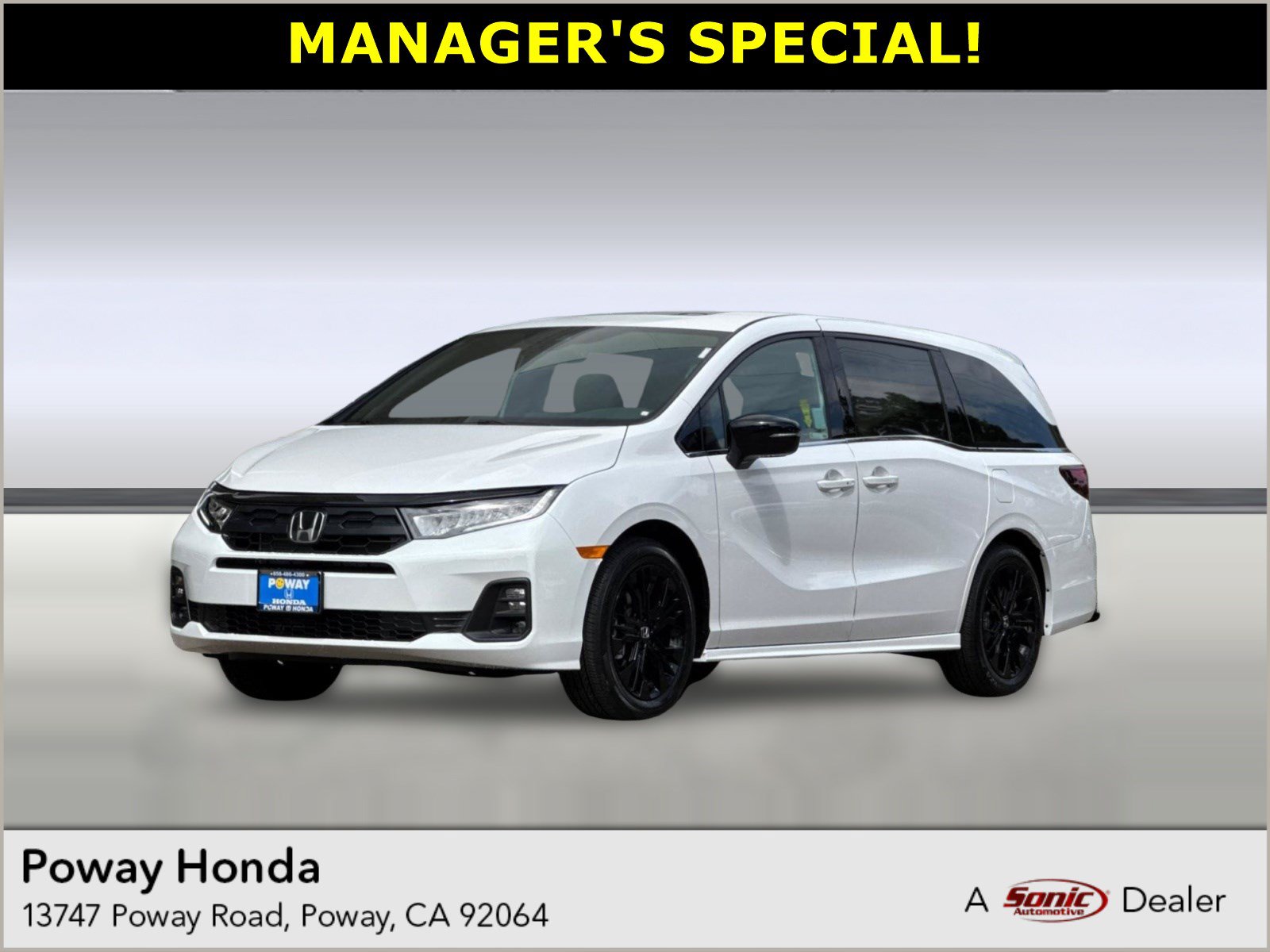 2026 Honda Odyssey Sport-L Van Passenger