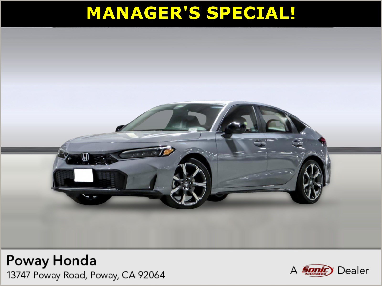 2026 Honda Civic Hybrid Sport Touring Hatchback