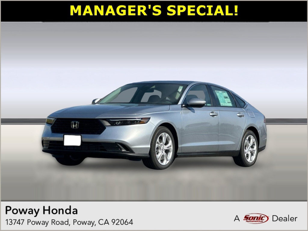 New 2026 Honda Accord LX Sedan