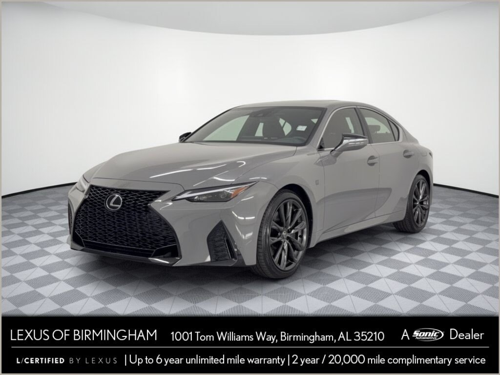 Certified 2025 Lexus IS 350 IS 350 F SPORT Design Sedan