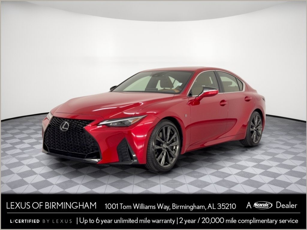 Certified 2025 Lexus IS 350 IS 350 F SPORT Design Sedan