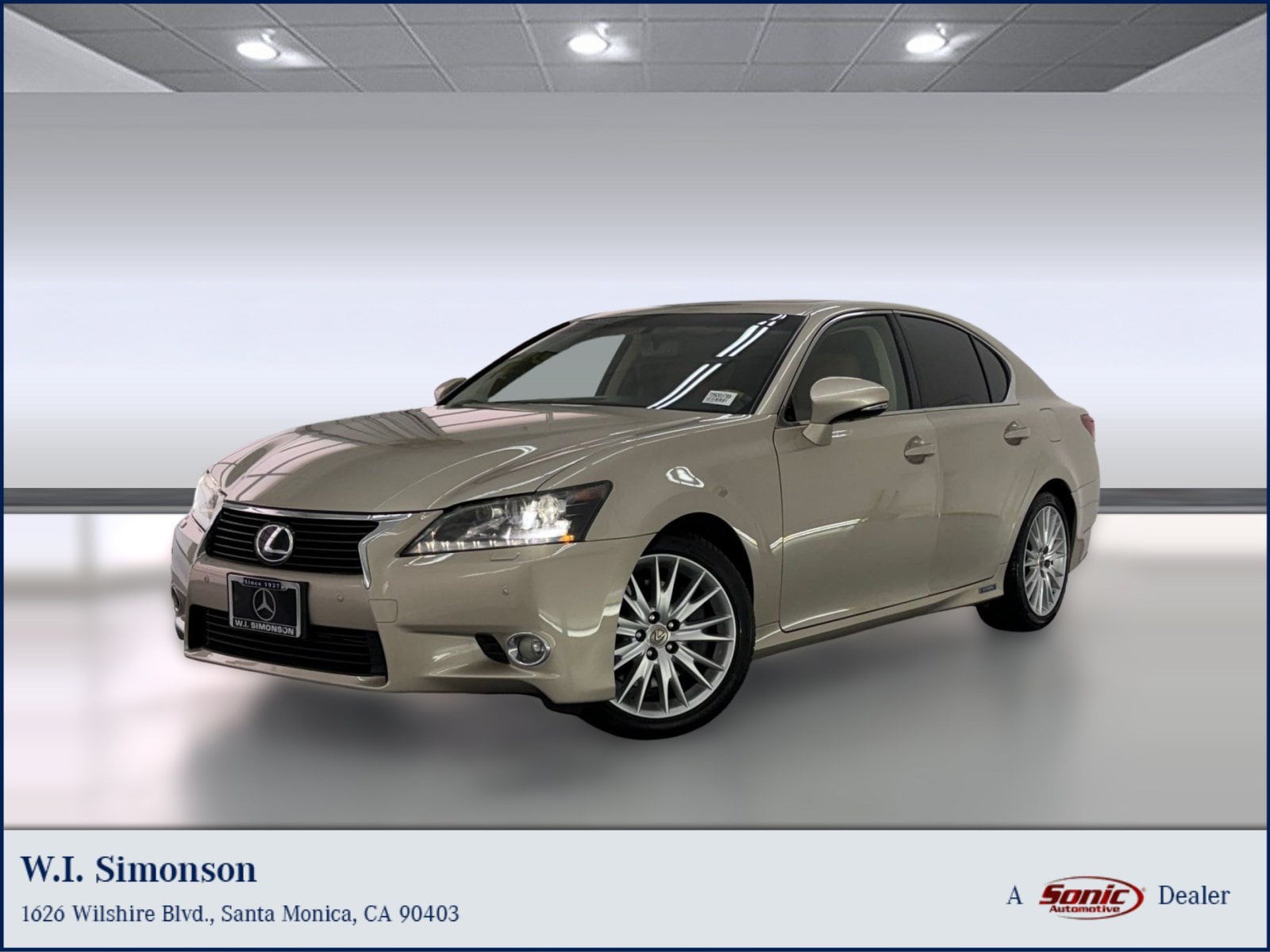 2013 LEXUS GS 450h Hybrid Sedan