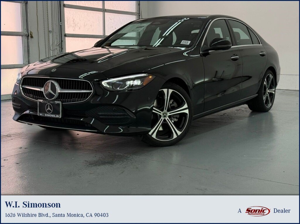 New 2026 Mercedes-Benz C 300 Sedan